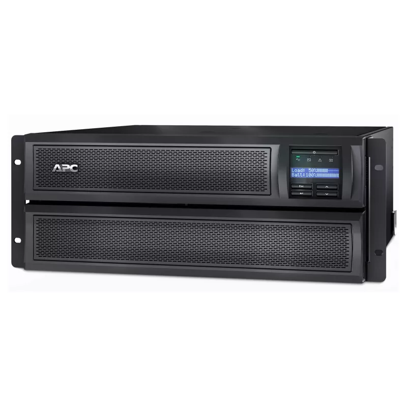 APC Smart-UPS X SMX2200HVNC – 2200VA, 8x C13 + 2x C19 lizdai, USB, praplečiamas veikimo laikas, trumpas gylis, NMC