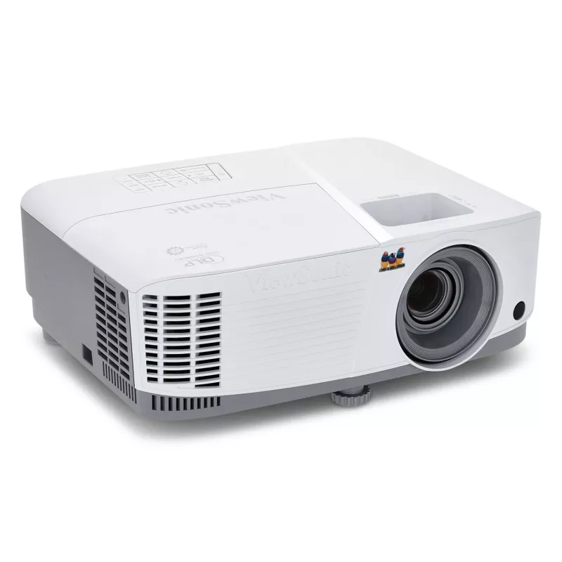 Projektorius ViewSonic PA503S – 3600 ANSI liumenų, DLP, SVGA (800x600), pilka/balta