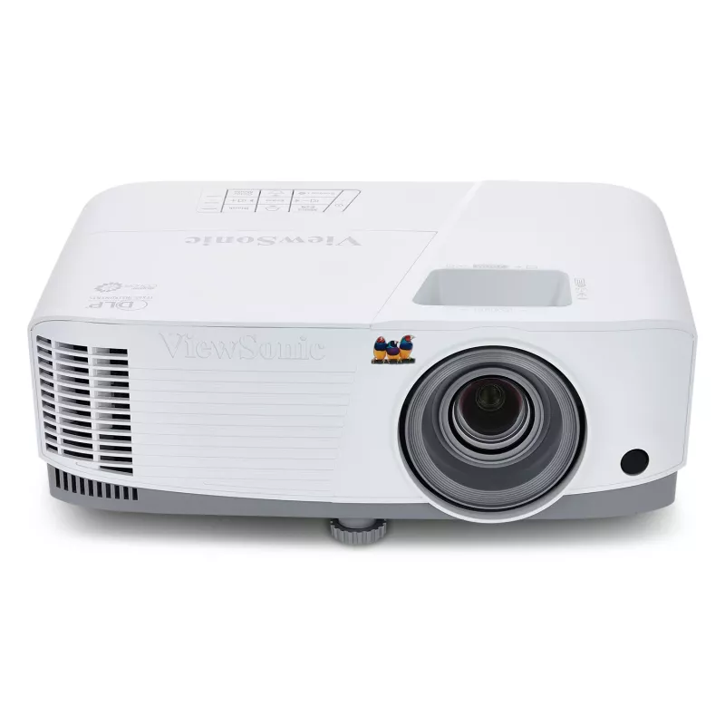 Projektorius ViewSonic PA503S – 3600 ANSI liumenų, DLP, SVGA (800x600), pilka/balta