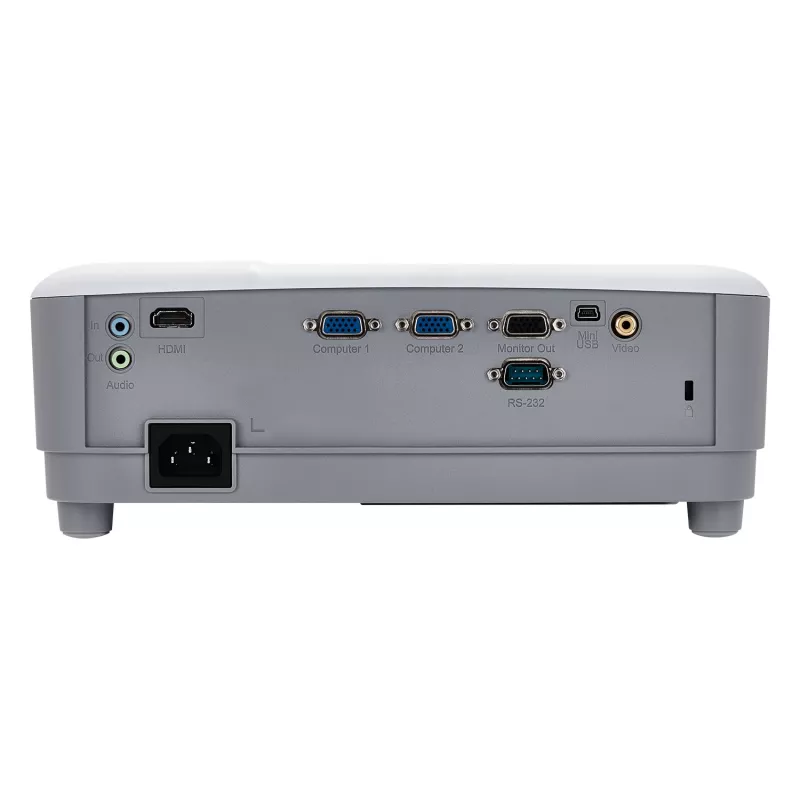 Projektorius ViewSonic PA503S – 3600 ANSI liumenų, DLP, SVGA (800x600), pilka/balta
