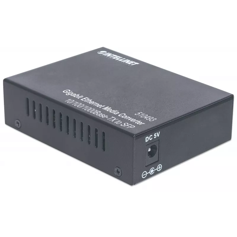 Intellinet Gigabit Ethernet į SFP medijos keitiklis, 10/100/1000Base-Tx į SFP lizdą, be modulio