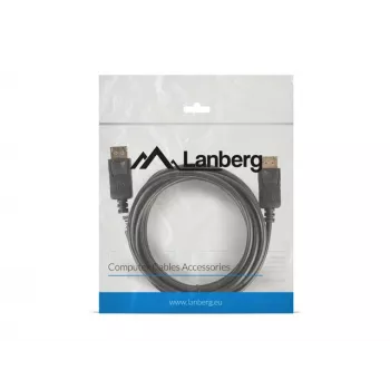 LANBERG DisplayPort kabelis 3m juodas