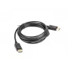 LANBERG DisplayPort kabelis 3m juodas