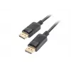 LANBERG DisplayPort kabelis 3m juodas