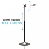 Techly ICA-TR10 laikiklis skelbimų ekranams 68,6 cm (27 col.) sidabrinis