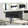 Techly ICA-LCD 482-D dviejų monitorių stovas su spaustuvu 13-27 colių