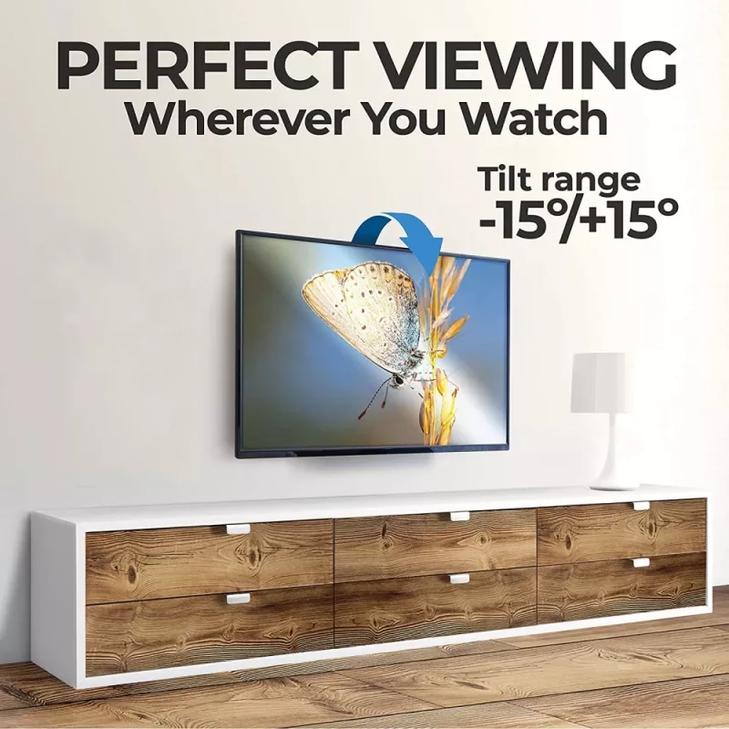 Techly ICA-LCD 201BK pilno judesio sieninis laikiklis televizoriui 13-30 colių