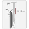 Techly ICA-CPLB 946L teleskopinis lubinis laikiklis televizoriui 37-70 colių
