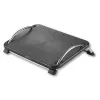 Reguliuojamas pakojis Techly ICA-FR 13, juodas, ABS sintetika, 430 mm, 280 mm, 1.24 kg