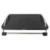 Reguliuojamas pakojis Techly ICA-FR 13, juodas, ABS sintetika, 430 mm, 280 mm, 1.24 kg