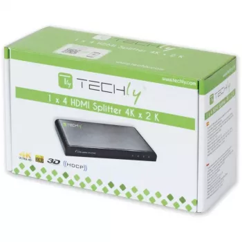 Techly Splitter HDMI 4 kryptys 4K*2K IDATA HDMI-4K4