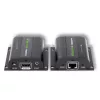 Techly EXT-E70I HDMI prailgintuvas per Cat.5E/6/6A/7 iki 60 m su automatiniu reguliavimu
