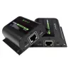 Techly EXT-E70I HDMI prailgintuvas per Cat.5E/6/6A/7 iki 60 m su automatiniu reguliavimu