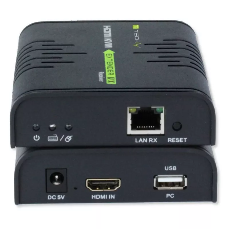 Techly IDATA HDMI-KVM2 KVM siųstuvas ir imtuvas