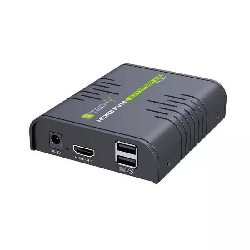 Techly IDATA HDMI-KVM2 KVM siųstuvas ir imtuvas