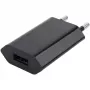Techly Compact USB įkroviklis 1A su europiniu kištuku, juodas