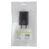Techly Compact USB įkroviklis 1A su europiniu kištuku, juodas
