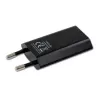 Techly Compact USB įkroviklis 1A su europiniu kištuku, juodas