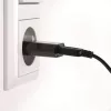 Techly Compact USB įkroviklis 1A su europiniu kištuku, juodas