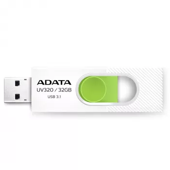 ADATA UV320 32 GB USB atmintukas USB Type-A 3.2 Gen 1 žalias, baltas