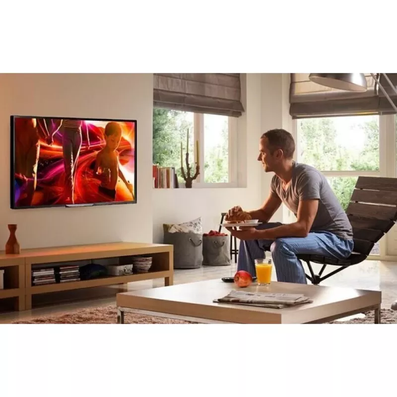 Techly sieninis laikiklis LED LCD TV 42-80 col. itin plonas fiksuotas H600mm ICA-PLB 860