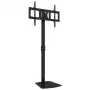 Techly ICA-TR12 TV laikiklis/stovas 177,8 cm (70 col.) Juodas