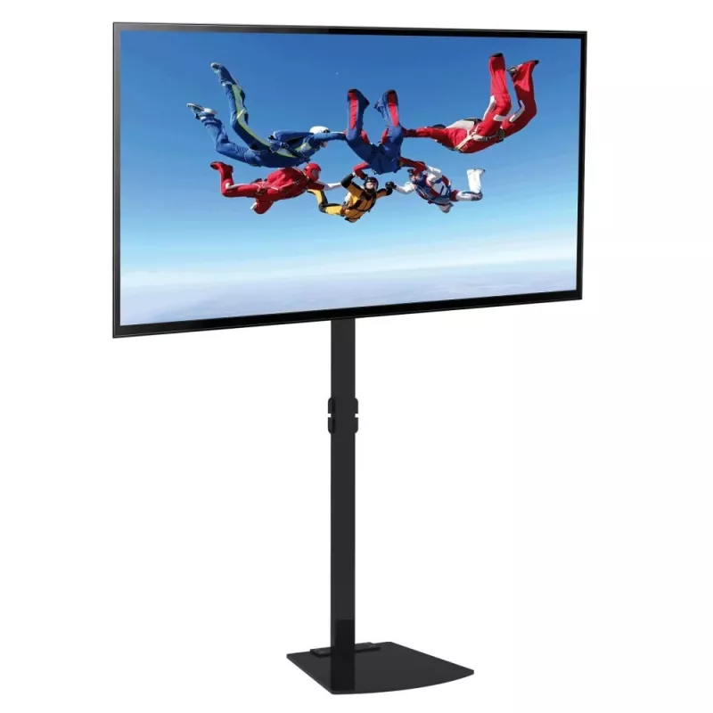 Techly ICA-TR12 TV laikiklis/stovas 177,8 cm (70 col.) Juodas