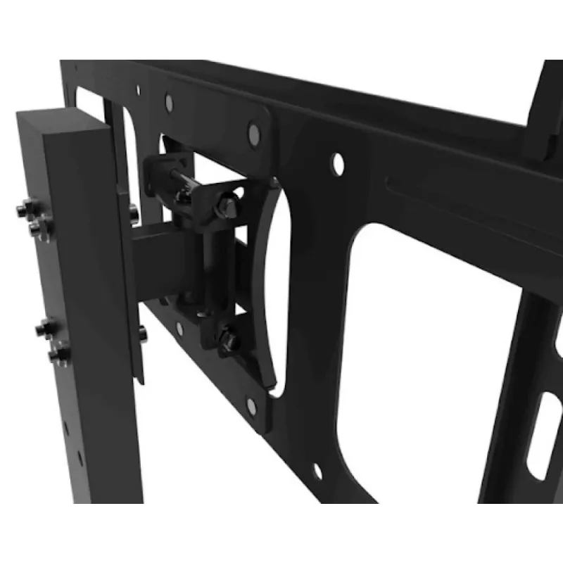 Techly ICA-TR12 TV laikiklis/stovas 177,8 cm (70 col.) Juodas