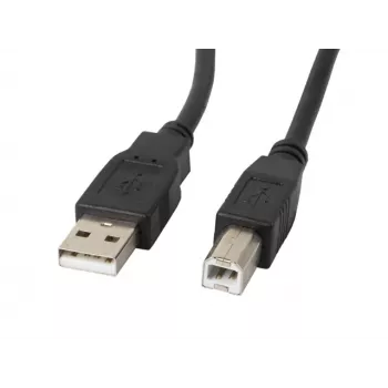 LANBERG USB kabelis USB 2.0 USB B - 3m juodas