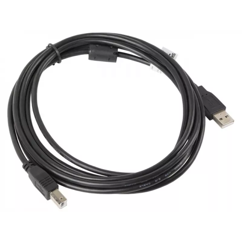 LANBERG USB kabelis USB 2.0 USB B - 3m juodas