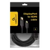 Gembird DisplayPort į HDMI laidas 5m