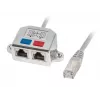 LANBERG adapteris LAN RJ45/2x RJ45 FTP Splitter AD-0026-S