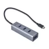i-tec Metal USB-C HUB 4 portų