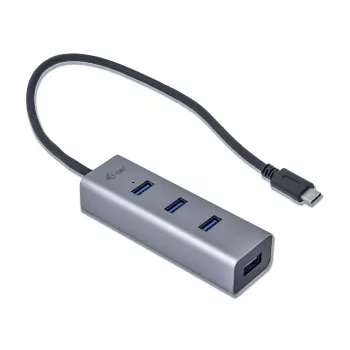 i-tec Metal USB-C HUB 4 portų