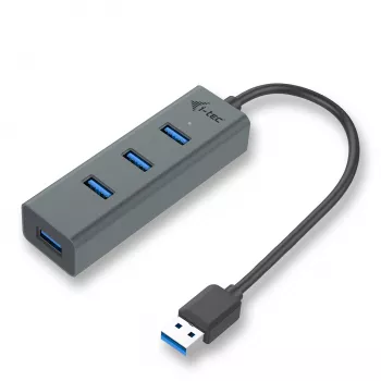USB šakotuvas i-tec Metal USB 3.0 HUB 4 prievadai