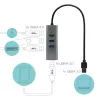 USB šakotuvas i-tec Metal USB 3.0 HUB 4 prievadai