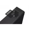 PC korpusas IBOX ORCUS X14 Midi Tower juodas — ITX/ATX, šoninis langas, raudonas apšvietimas, 3×3,5 colio vietos, 2×2,5 colio vietos, 1×5,25 colio, USB 3.2 Gen1 Type-A