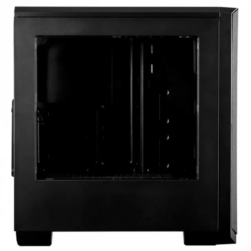 PC korpusas MODECOM Oberon Pro Midi Tower — juodas, ATX/ITX/Micro ATX, grūdintas stiklas, iki 395 mm GPU