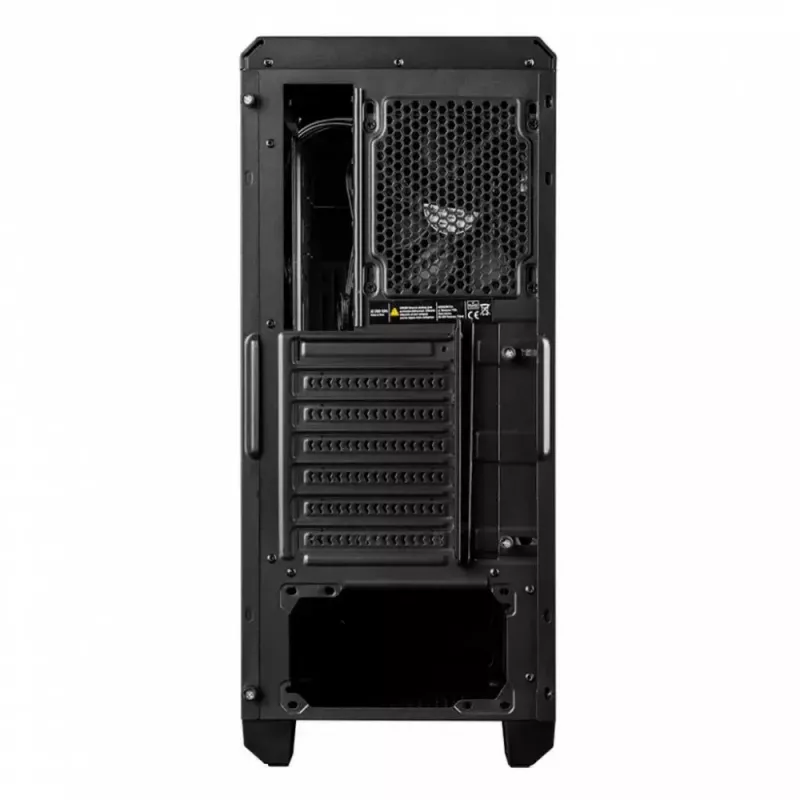 PC korpusas MODECOM Oberon Pro Midi Tower — juodas, ATX/ITX/Micro ATX, grūdintas stiklas, iki 395 mm GPU
