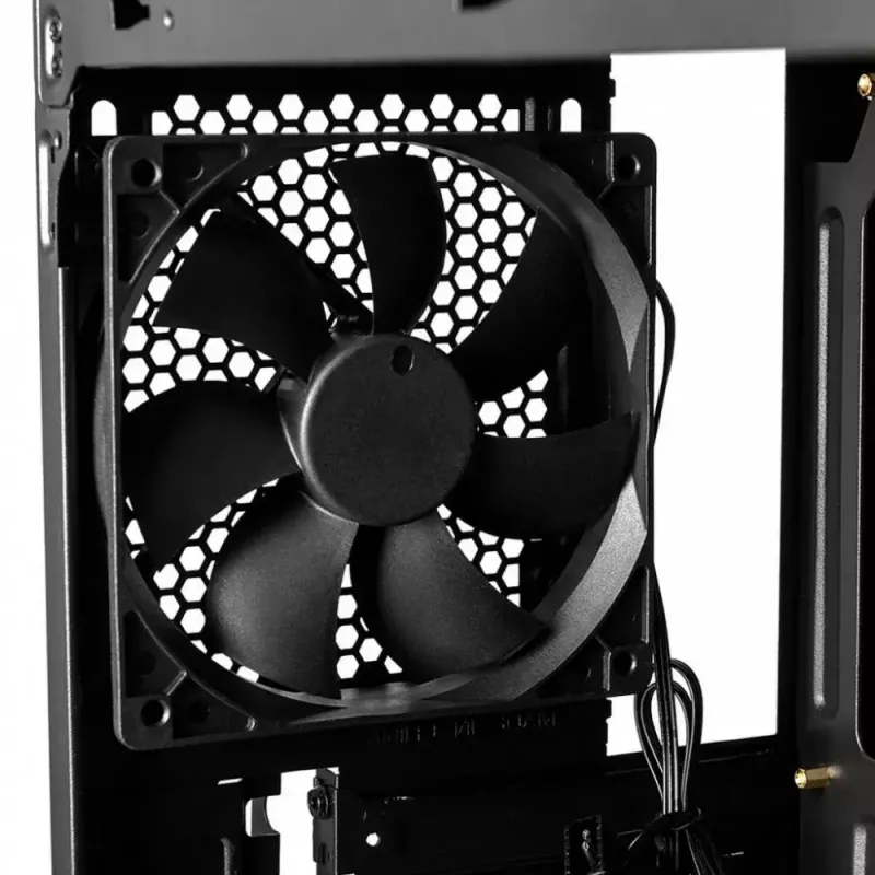 PC korpusas MODECOM Oberon Pro Midi Tower — juodas, ATX/ITX/Micro ATX, grūdintas stiklas, iki 395 mm GPU
