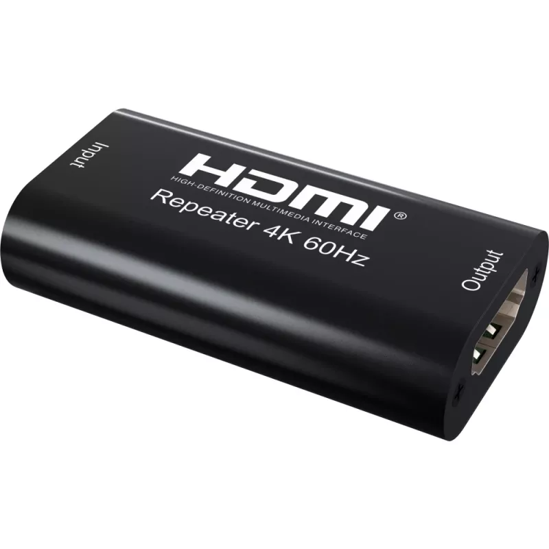 AV kartotuvas TECHLY IDATA-HDMI2-RIP4KT — HDMI 2.0, HDCP 2.2, 4096×2160, maksimalus atstumas 40 m, juodas