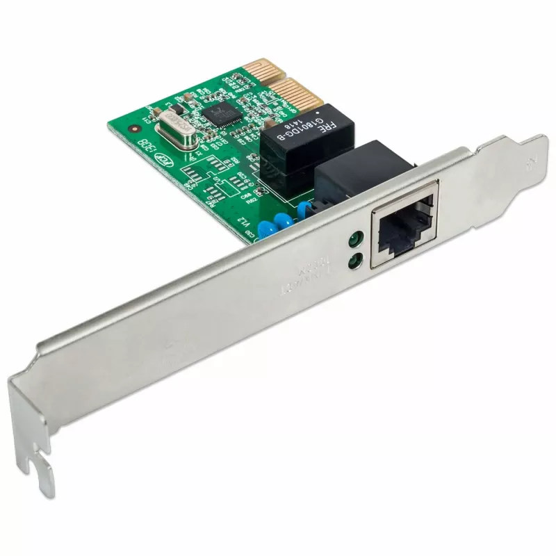Intellinet Gigabit PCI Express tinklo plokštė, 10/100/1000 Mbps, RJ45 Ethernet