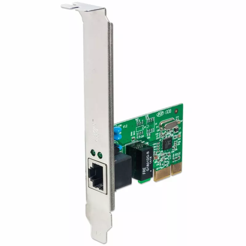 Intellinet Gigabit PCI Express tinklo plokštė, 10/100/1000 Mbps, RJ45 Ethernet