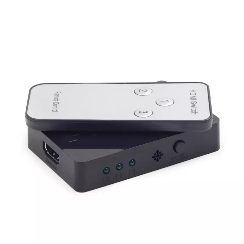 GEMBIRD HDMI jungiklis, 3 prievadai