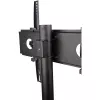 Techly Trolley Floor Stand LCD/LED/Plasma 23–55 col., 58,4 cm (23 col.), 139,7 cm (55 col.), 50 x 50 mm, 400 x 400 mm, -15–15°, juoda