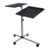 Stovas nešiojamam kompiuteriui ir projektoriui Techly Universal Adjustable Trolley juodas