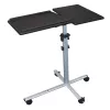 Stovas nešiojamam kompiuteriui ir projektoriui Techly Universal Adjustable Trolley juodas