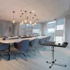 Stovas nešiojamam kompiuteriui ir projektoriui Techly Universal Adjustable Trolley juodas