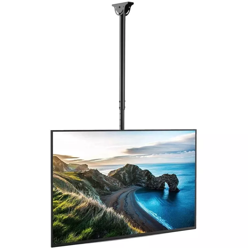 Techly teleskopinis lubų laikiklis iki 1,6m LED TV LCD 23-42 col. ICA-CPLB 922L