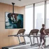 Techly teleskopinis lubų laikiklis iki 1,6m LED TV LCD 23-42 col. ICA-CPLB 922L